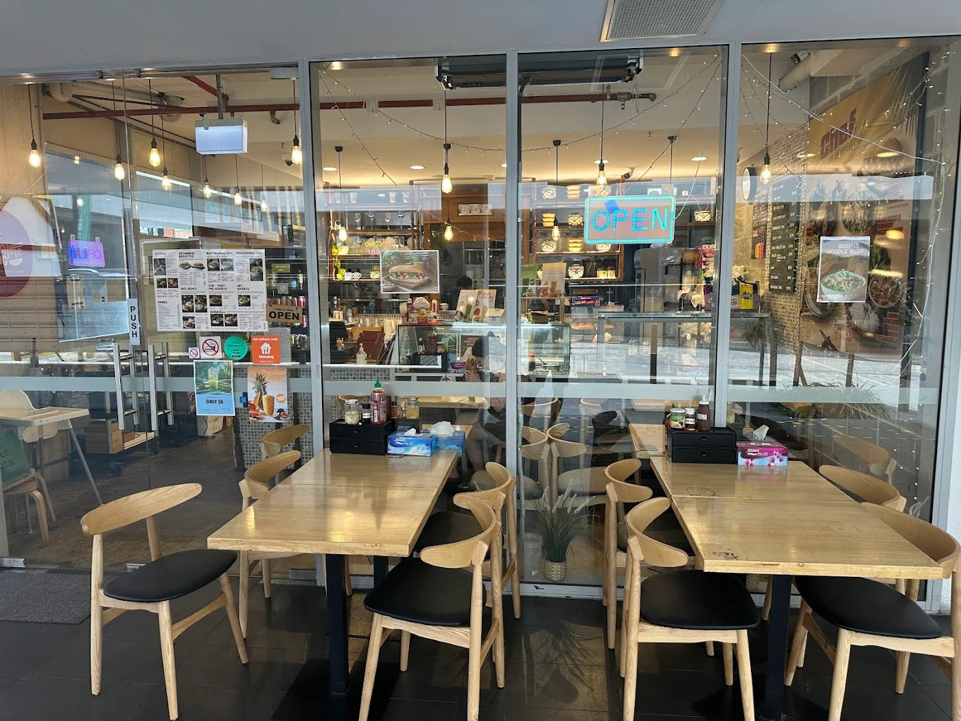 Lemongrass vermicelli bowl with grilled proteins and fresh herbs